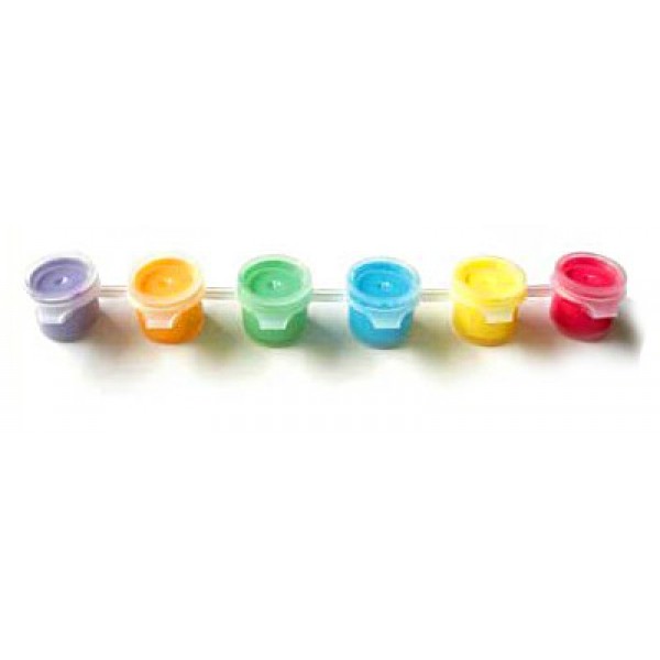 Glass Deco Colour Bucket - 6 x 2.5ml - Loose