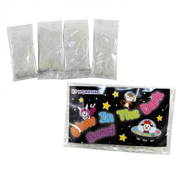 Glow-in-the-Dark Sand - 4 x 5g - Loose