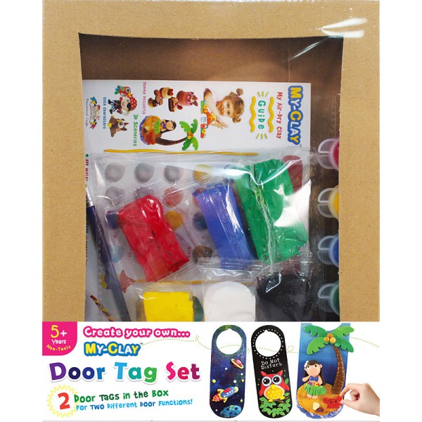 My-Clay Door Tag Set Pack of 2