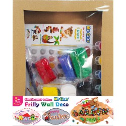 My-Clay Frilly Wall Deco Kit My-Clay Frilly Wall Deco Kit