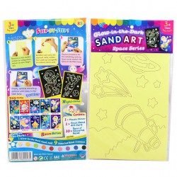 Glow-in-the-dark Sand Art - Space Series Glow-in-the-dark Sand Art - Space Series