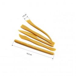 Clay Tool Set Pack of 5 Clay Tool Set Pack of 5