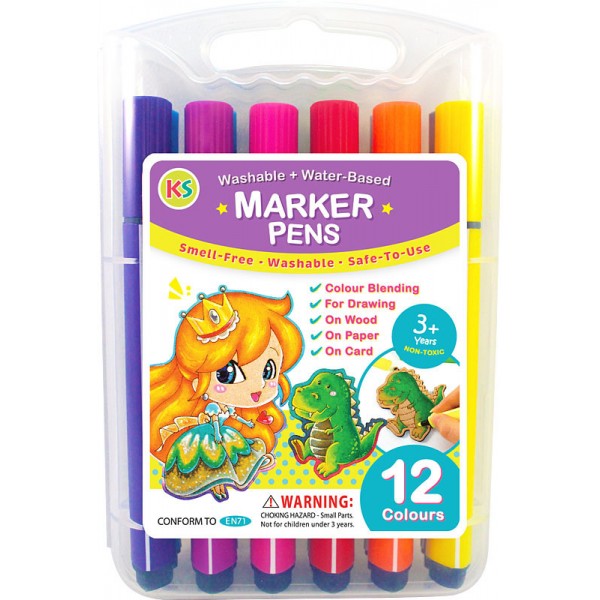 Colour Paint - 500mlMarker Pen Set - 12 Colours