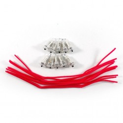 LED Light Bulb With Chenille Stem Pack of 10 LED Light Bulb With Chenille Stem Pack of 10