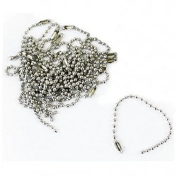 Metal Bead Chain Pack of 50 Metal Bead Chain Pack of 50