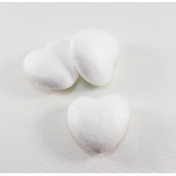 Polyfoam Heart Shape 6.5x6cm Pack of 10