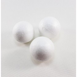 Polyfoam Round Shape 5.5cm Pack of 10