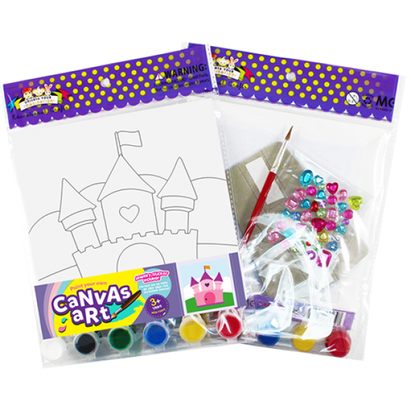 Canvas Art Medium With Jewel Kit