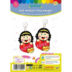 Felt Mother's Day Hanger Pack of 5 Felt Mother's Day Hanger Pack of 5