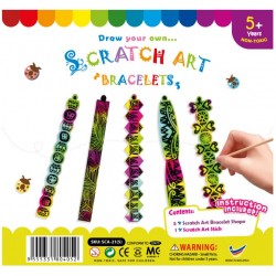 Scratch Art Bracelets 5 Pack Scratch Art Bracelets 5 Pack