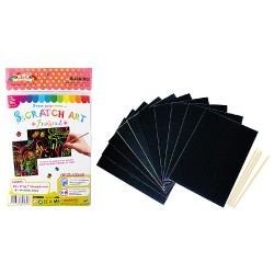 Scratch Art Freehand Small Scratch Art Freehand Small