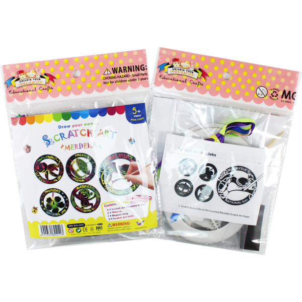 Scratch Art Merdeka 5 Pack